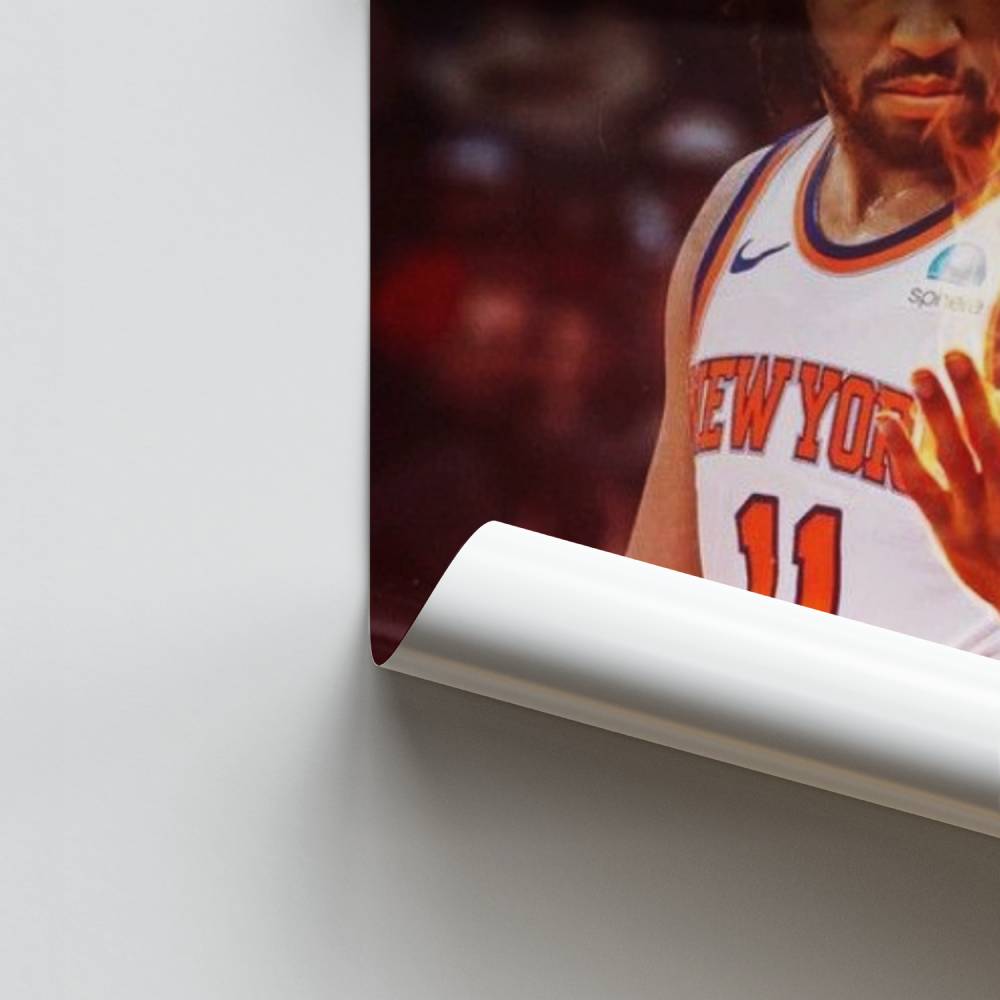 Poster Flamme des Knicks