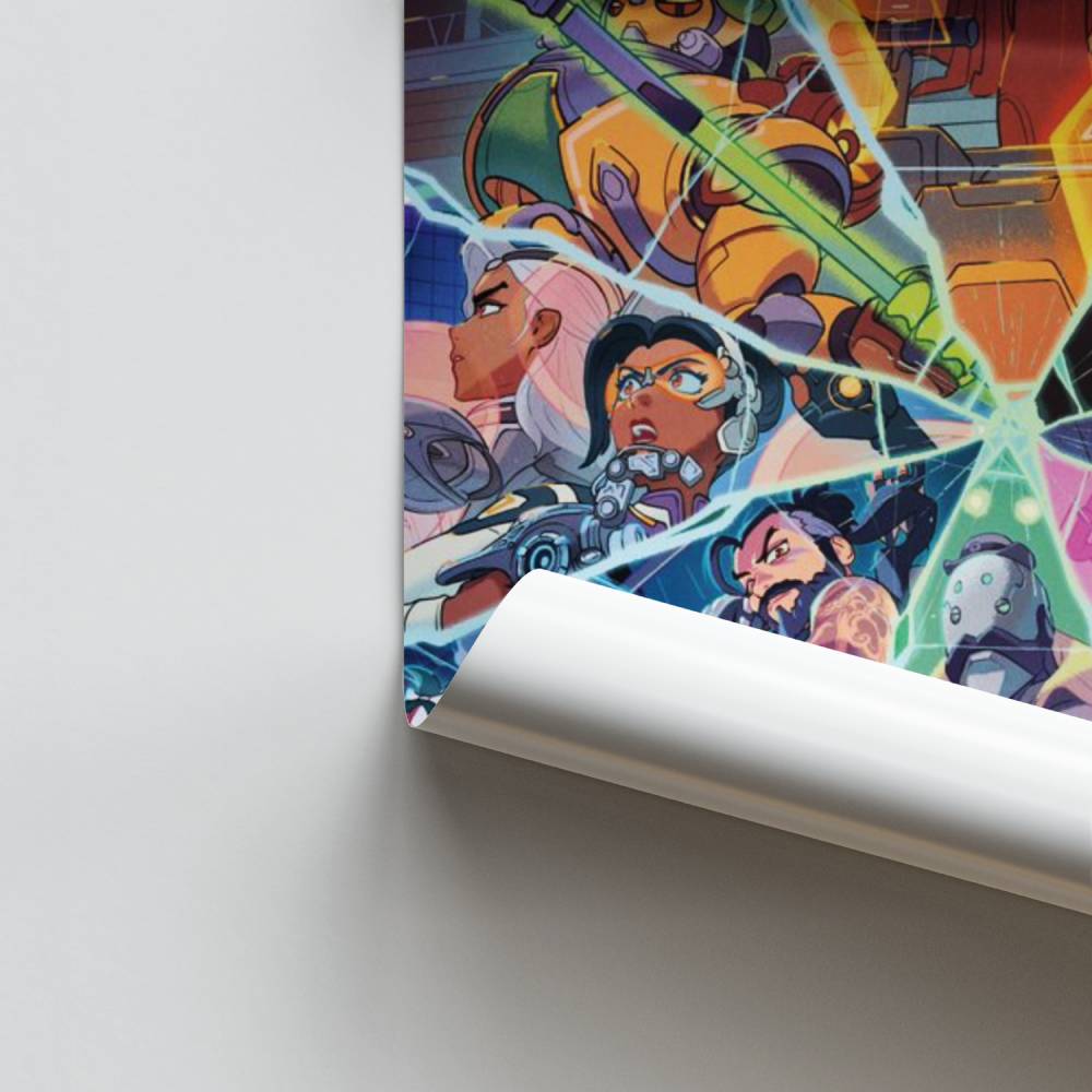 Poster Heroes Fracturés