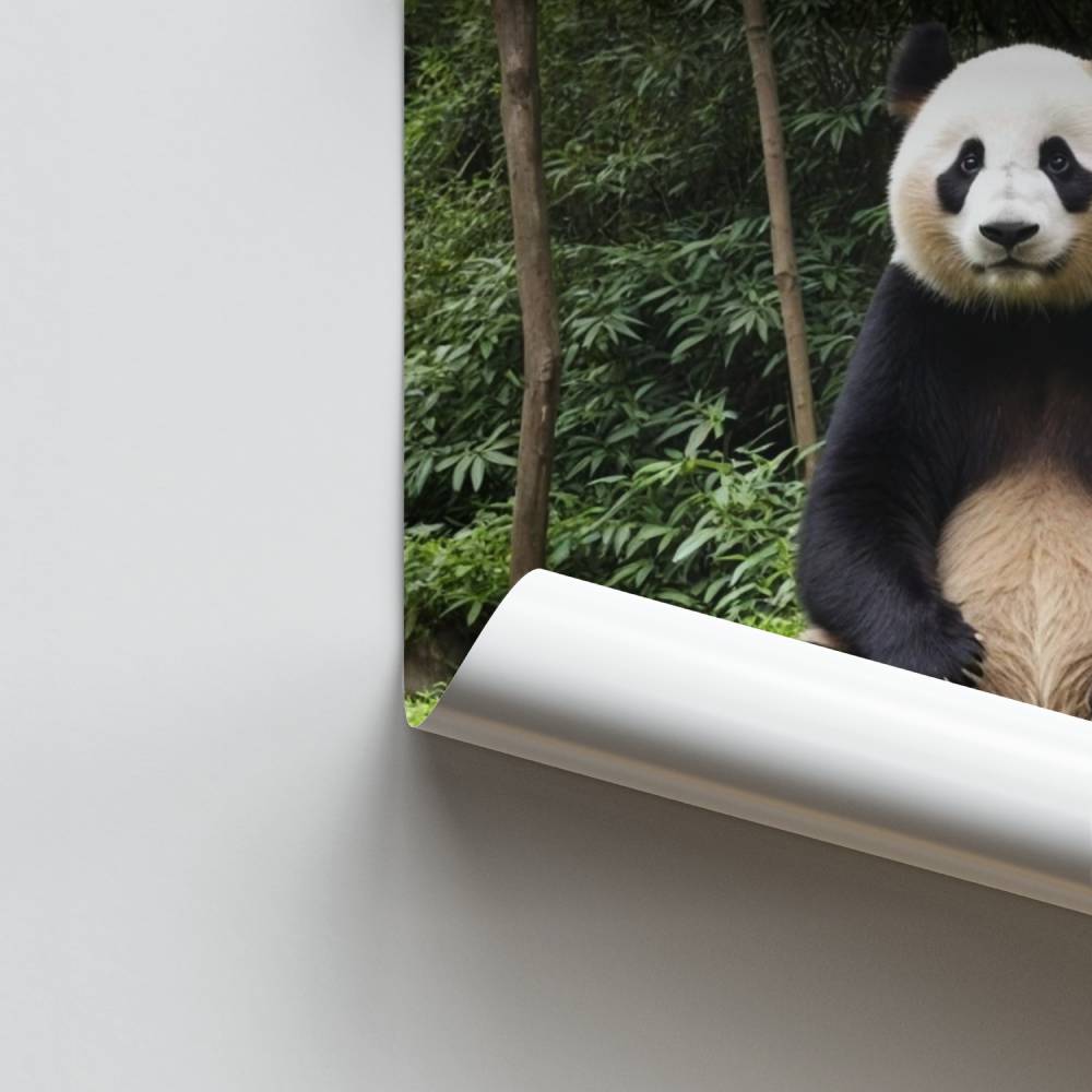 Poster Panda Nature