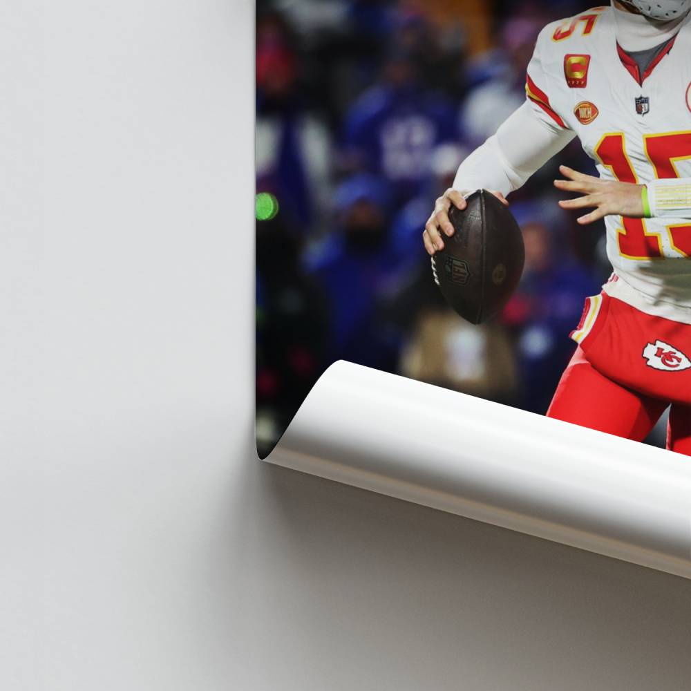 Poster Quarterback en Action