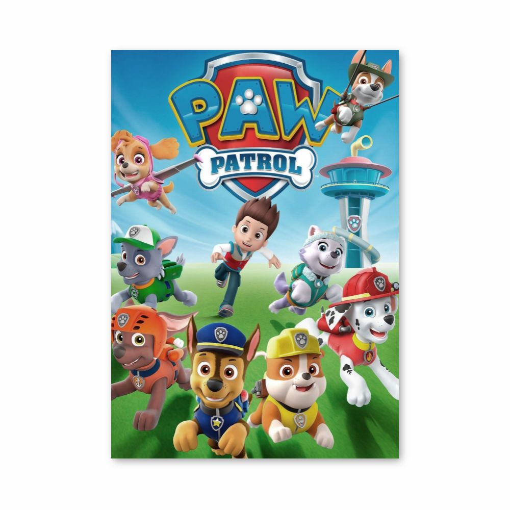 Poster Paw Patrol Cartoon Aesthetic Posters - Main Image