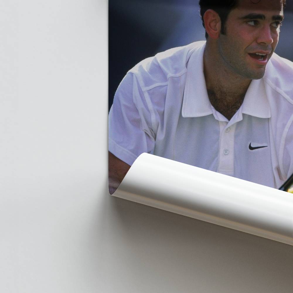 Poster Pete Sampras Football