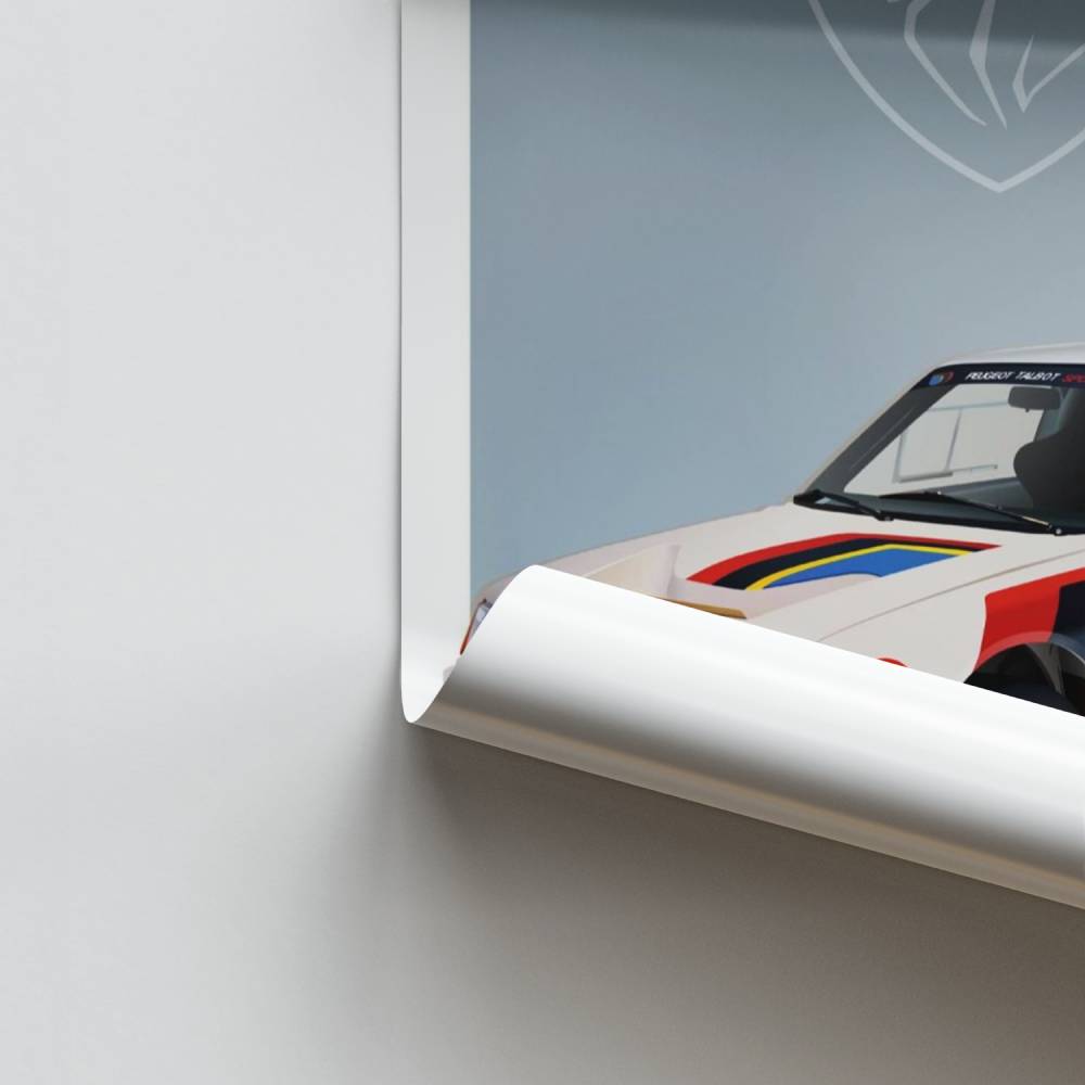 Poster Légende Rallye