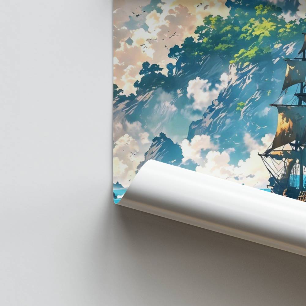 Poster Échappée Pirate