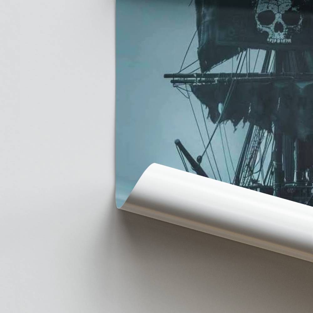 Poster Bateau des Pirates