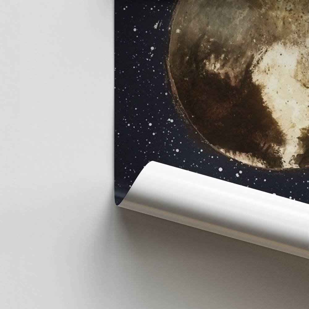 Poster Planète Pluton