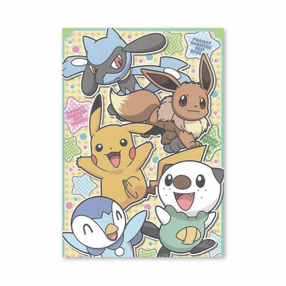 Framed store Pokemon Retro Art Posters