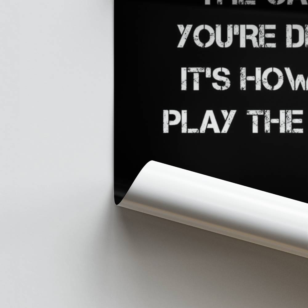 Poster Play Your Hand