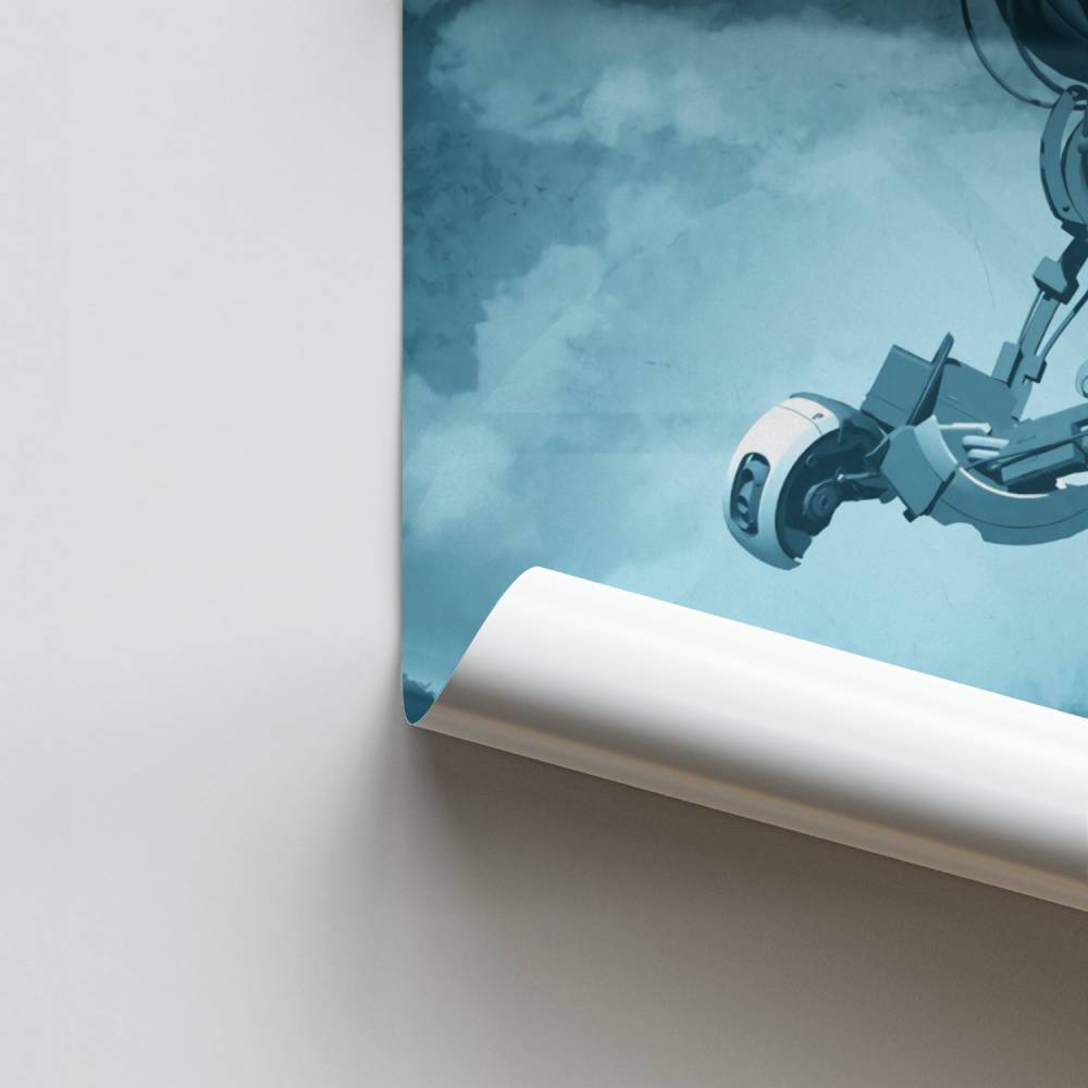 Poster Sphère Futuriste