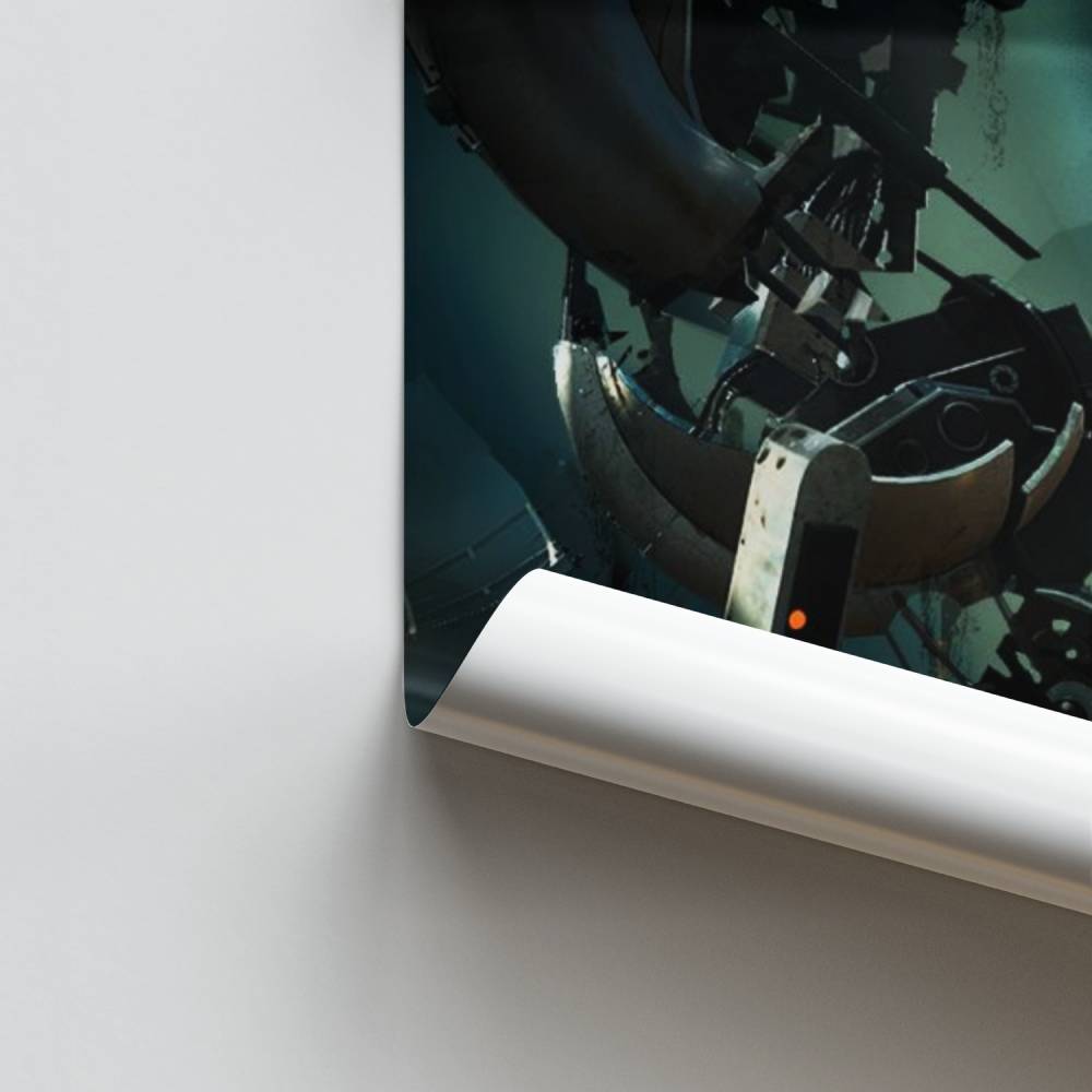 Poster Portail Futuriste