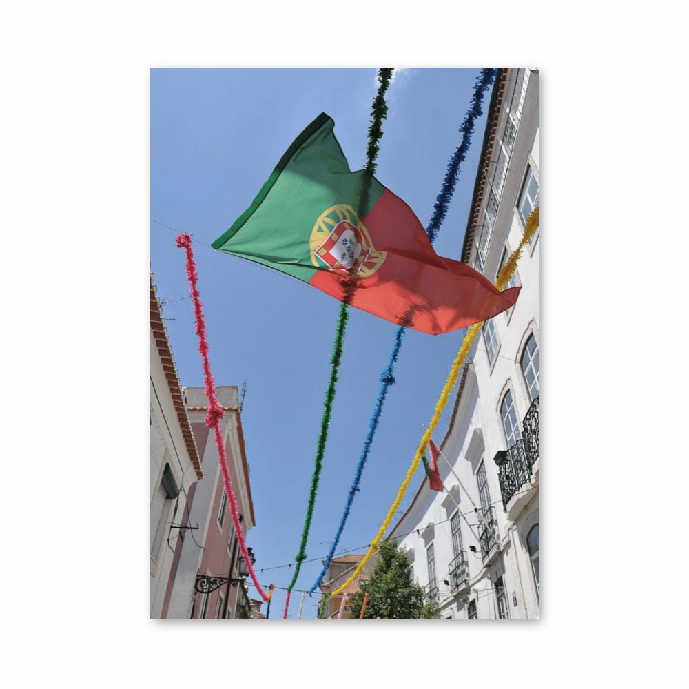 Portugal Flag Poster Aesthetic Posters portugal-flag-poster-aesthetic-posters