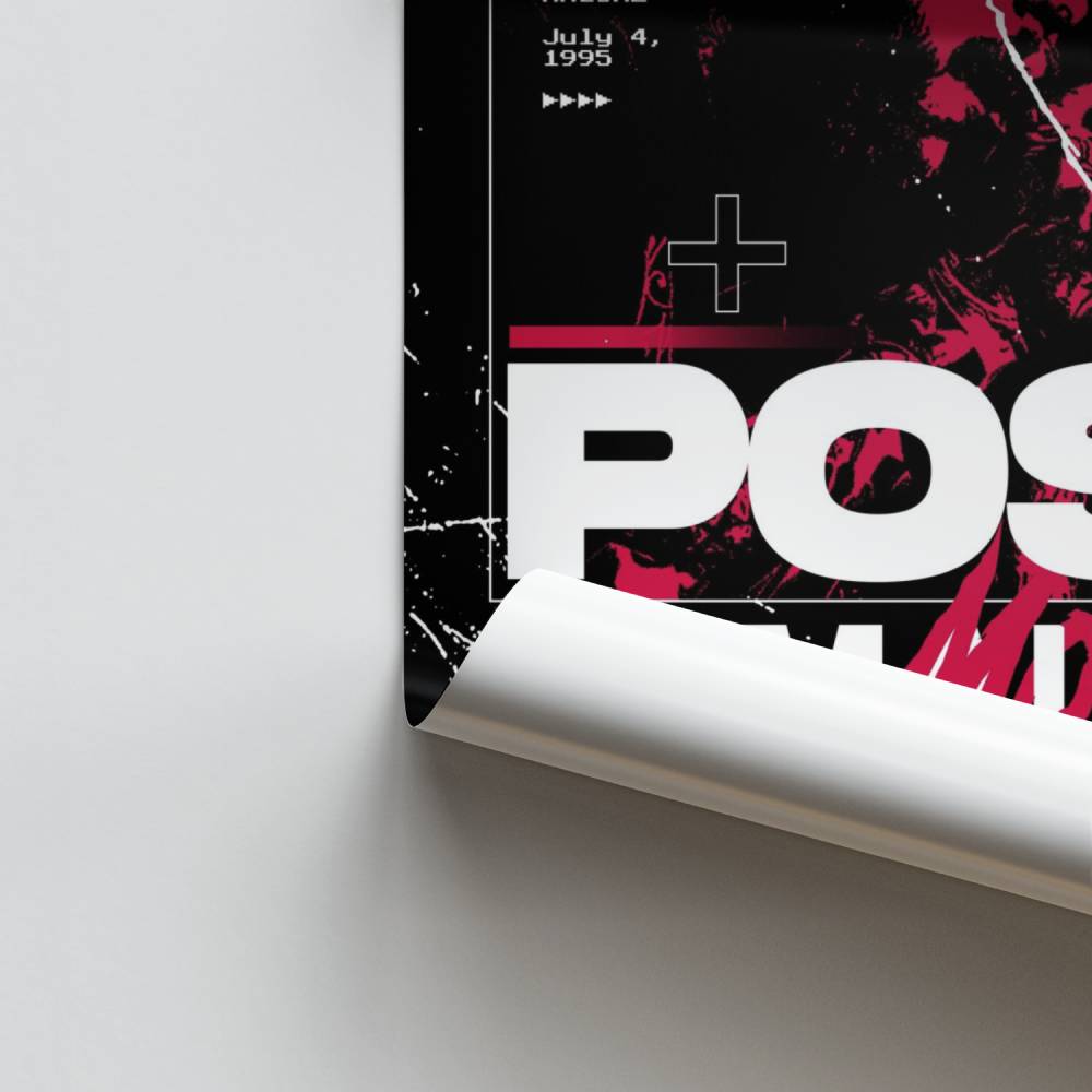 Poster Électrique Malonien