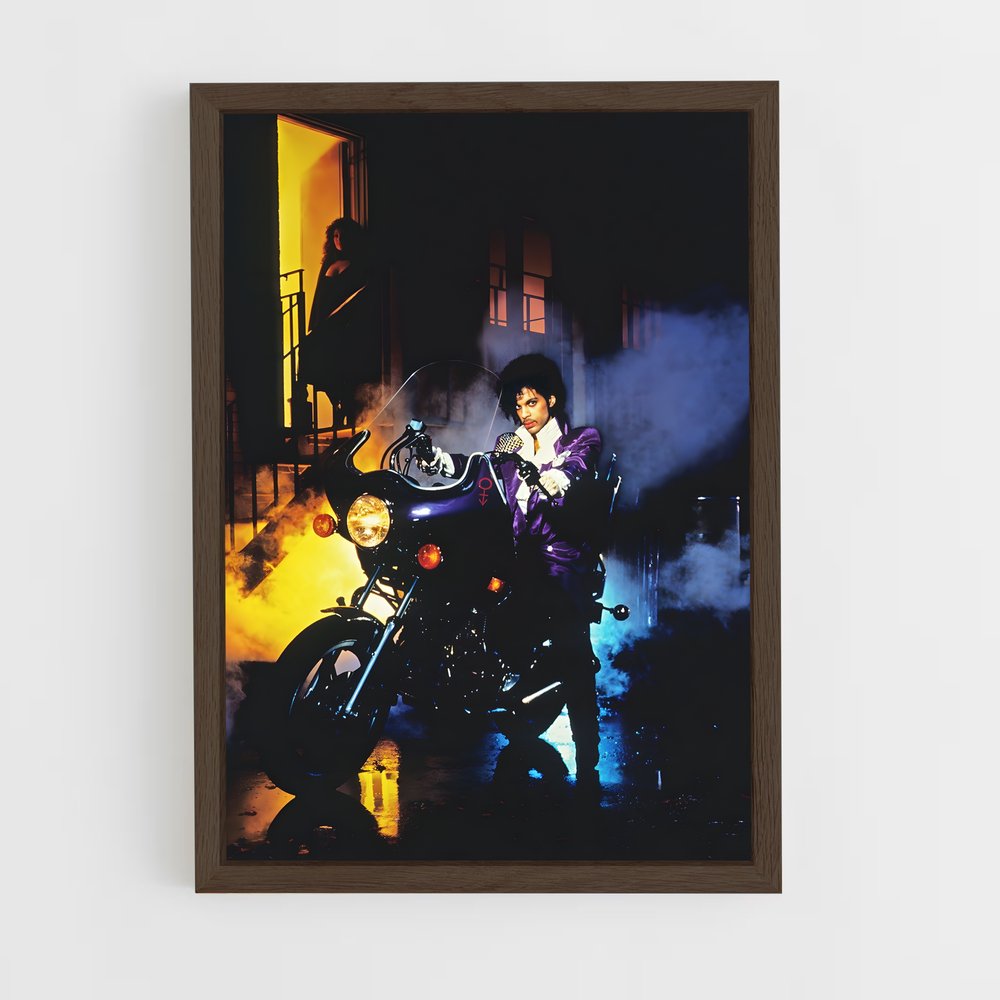 prince-6 cadre Bois foncé