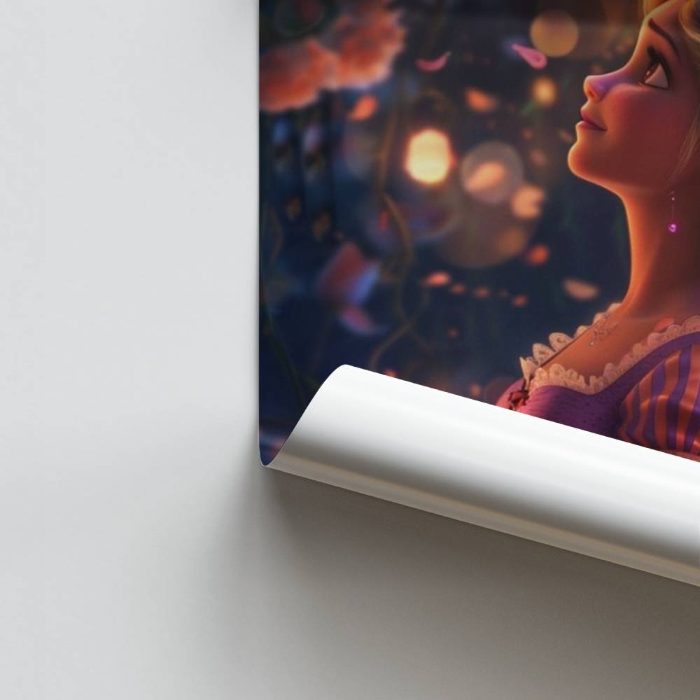 Poster Lanterne Enchantée