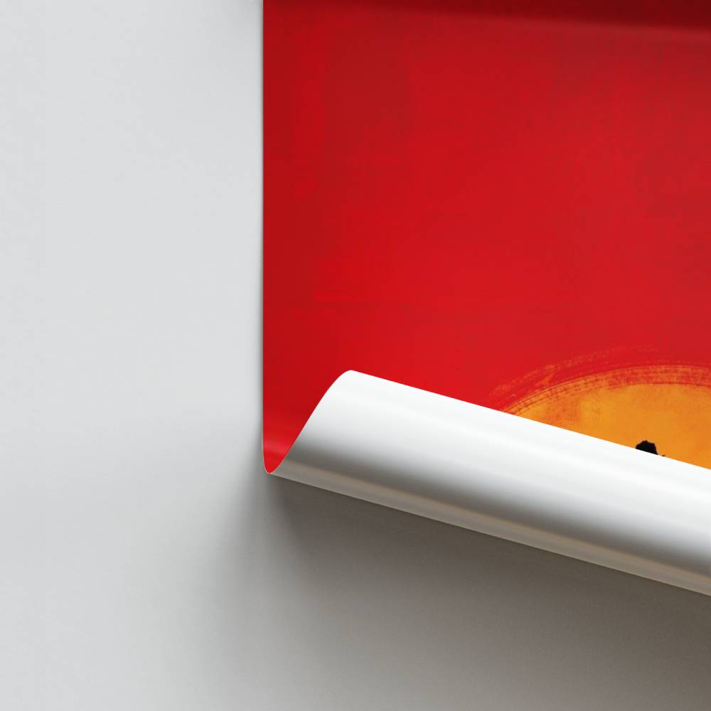 Poster Crépuscule Western