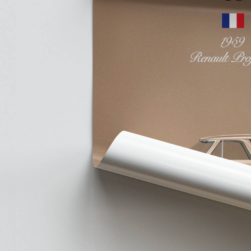 Poster Renault Projet 900