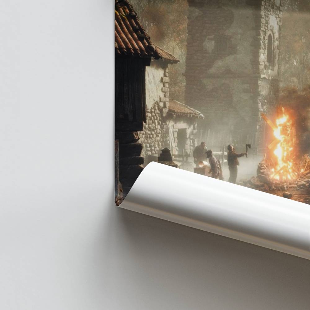 Poster Village Hanté