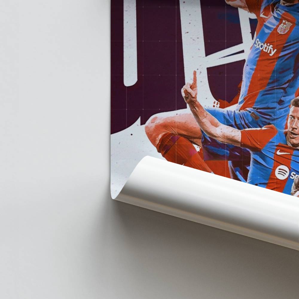 Poster Dynamique Football