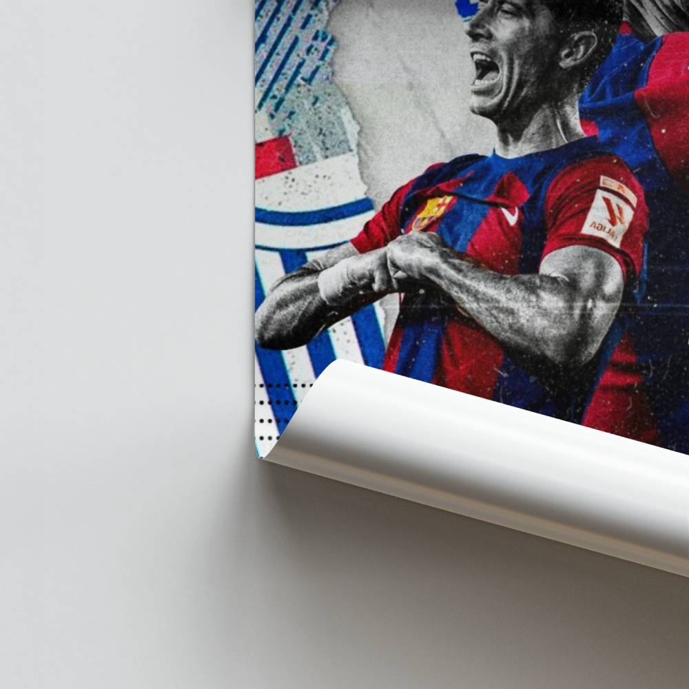 Poster Dynamisme Footballistique