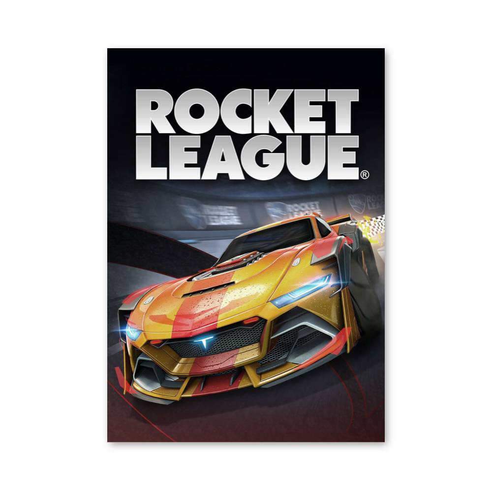Poster Telsa Rocket League Aesthetic Posters Poster Telsa Rocket League Aesthetic Posters