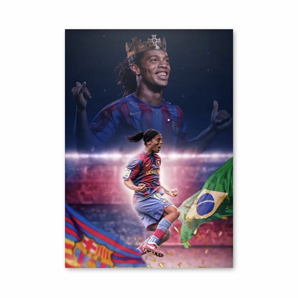 Poster Ronaldinho King | Aesthetic Posters