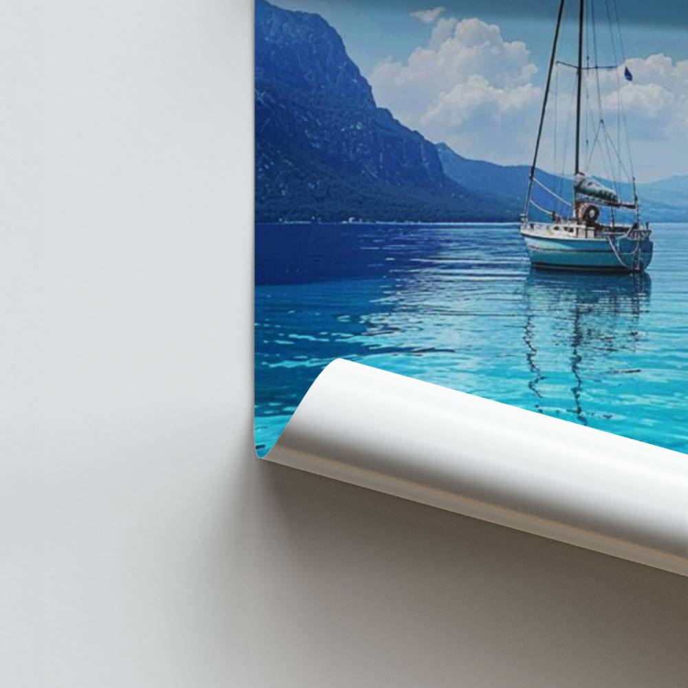 Poster Sérénité Maritime