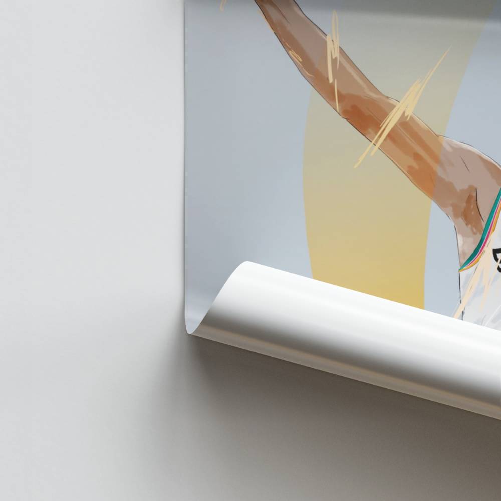 Poster Spurs Énergie