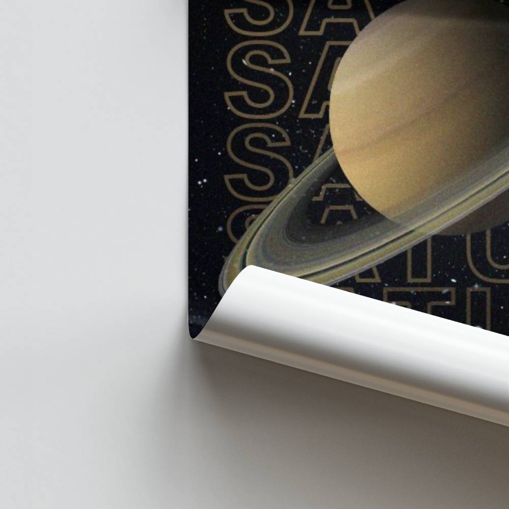 Poster Saturn Celestial