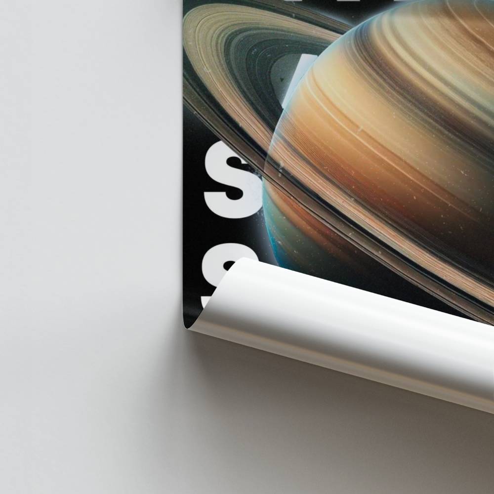 Poster Saturne Éloquence