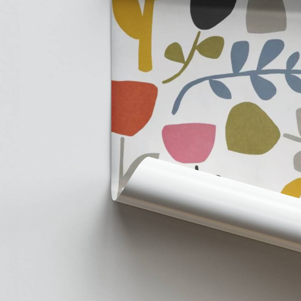 Poster Jardin Abstrait