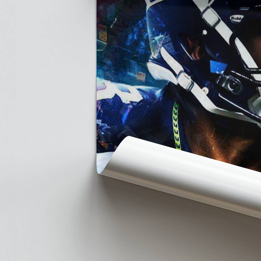 Poster Quarterback Dynamique