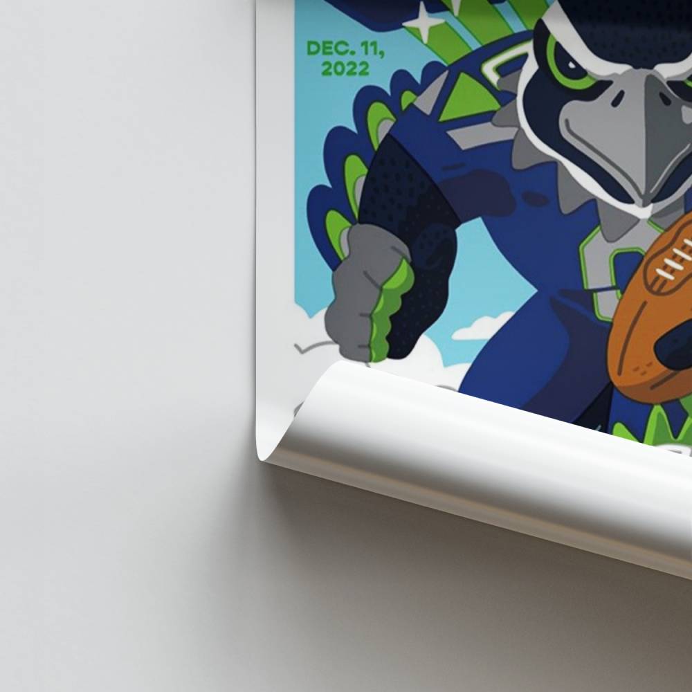 Poster Seahawks Intensity