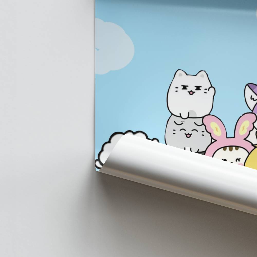 Poster Animaux Seventeen