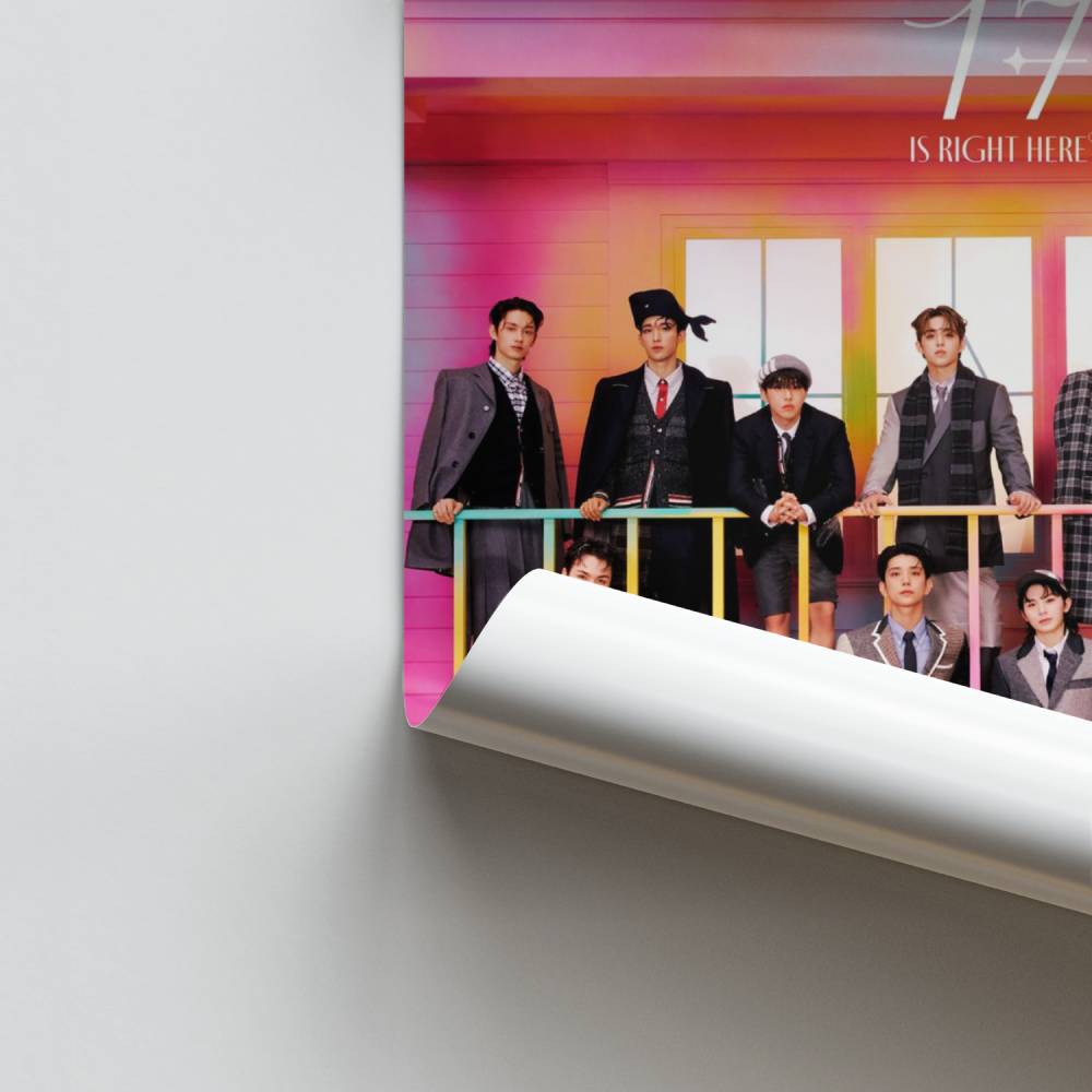 Poster Maison Arc-en-Ciel