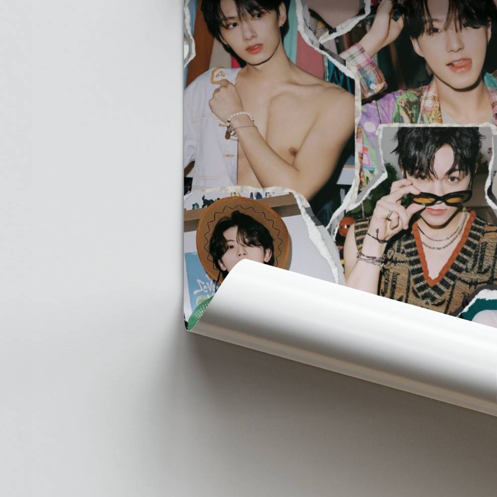 Poster Collage Pop Dynamique