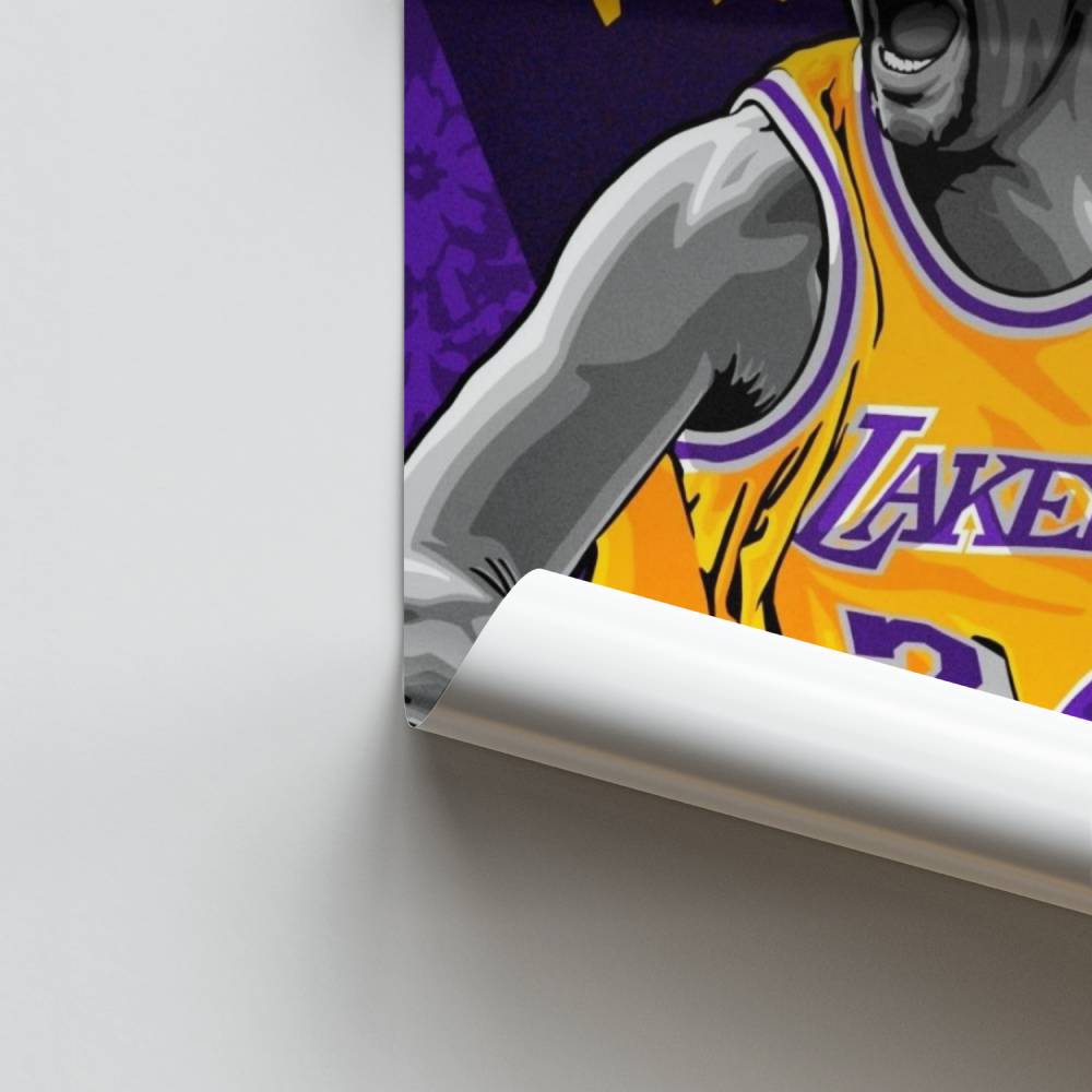 Poster Shaq Lakers Dominance
