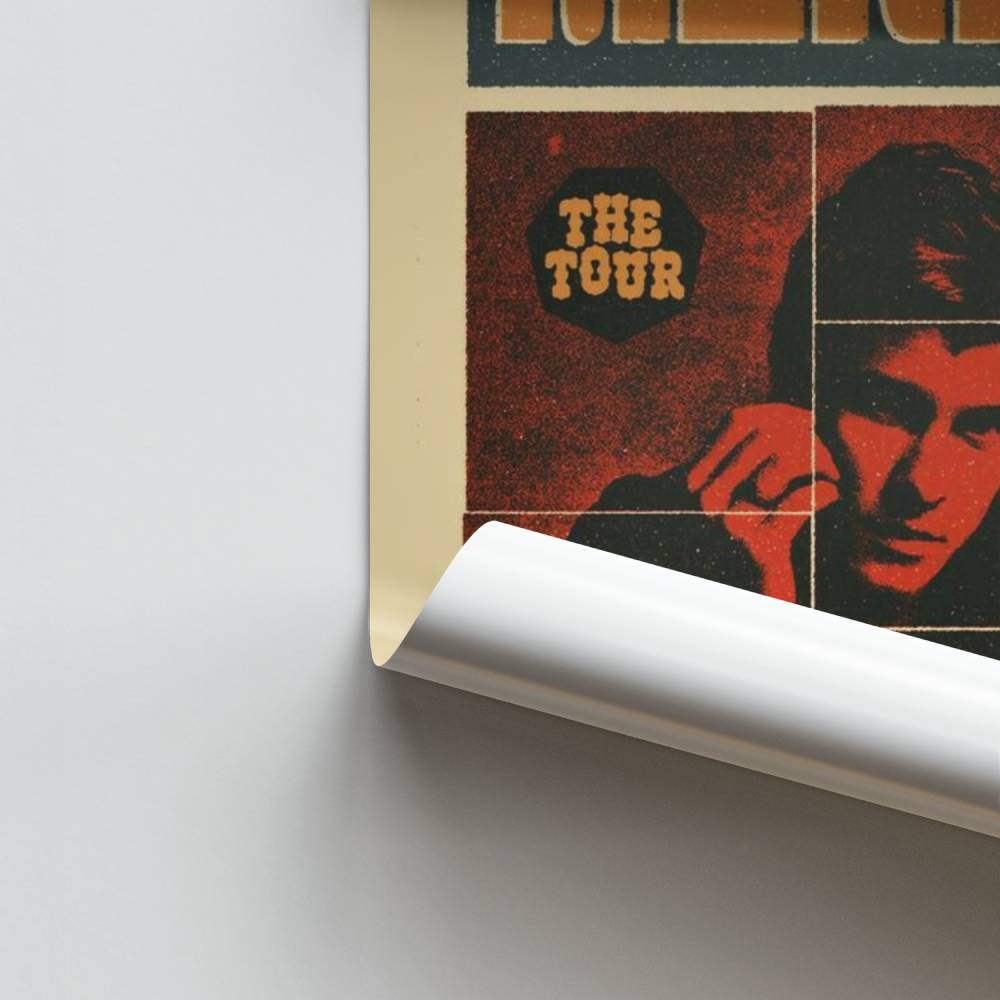 Poster Shawn Mendes Vintage Tour