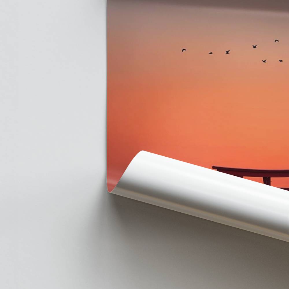 Poster Torii Crépuscule