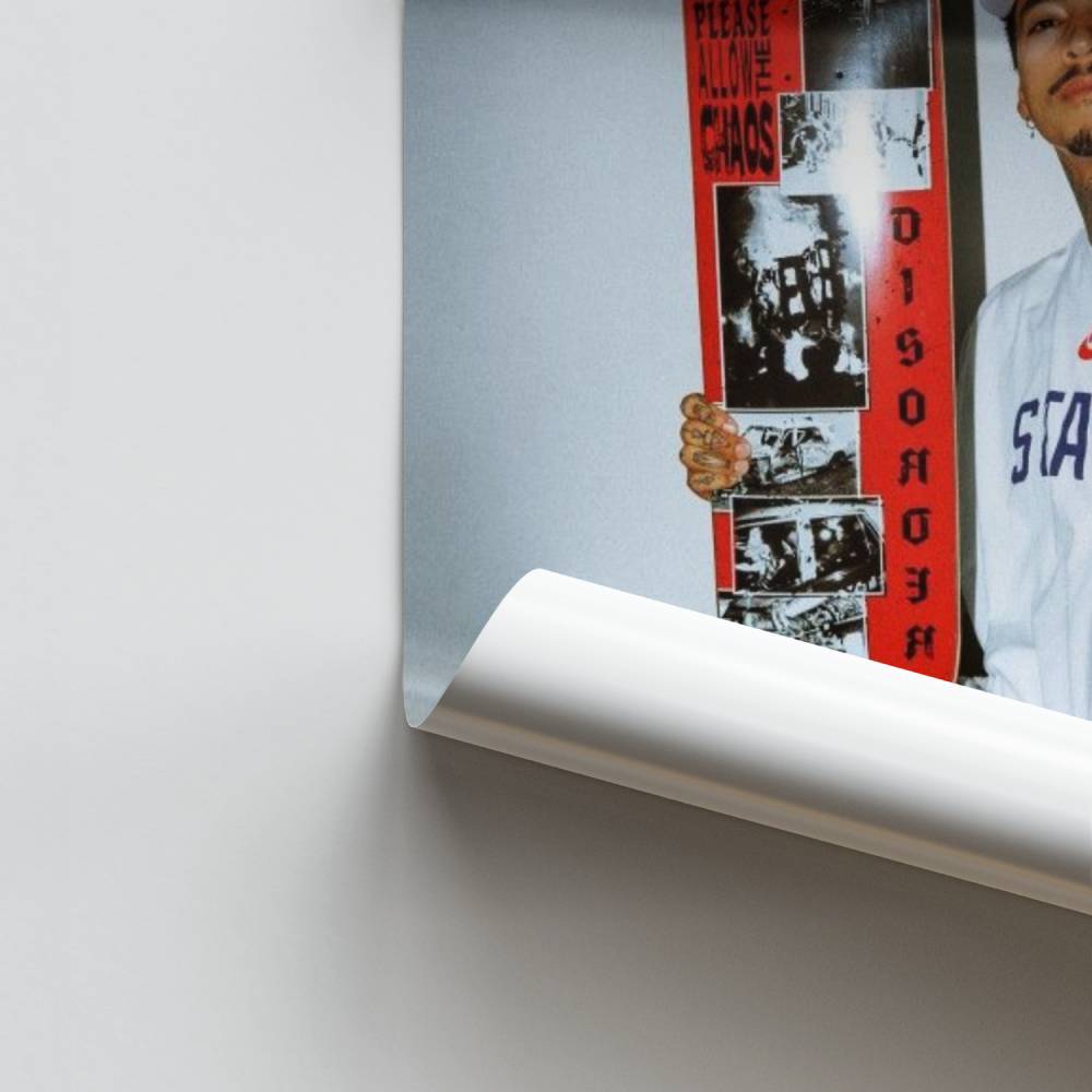 Poster Skater Intemporel