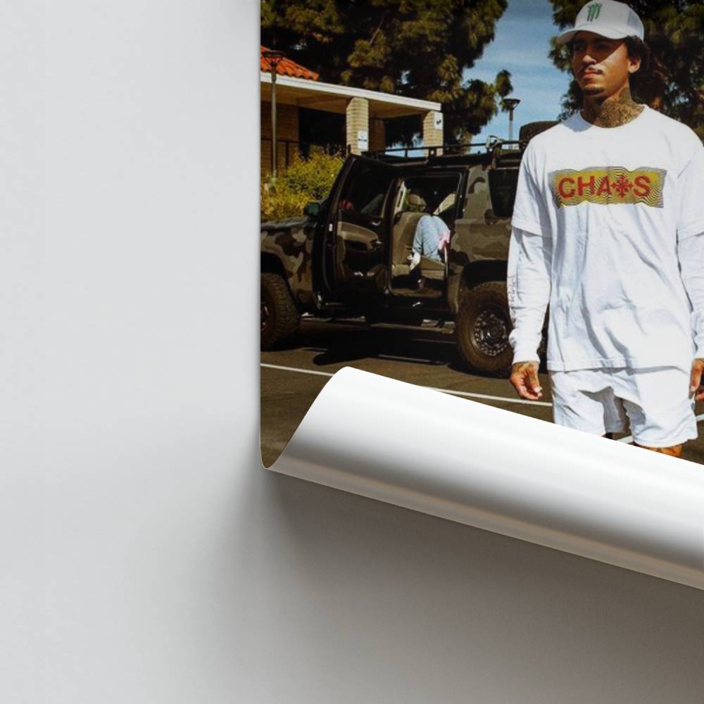 Poster Skateur Urbain