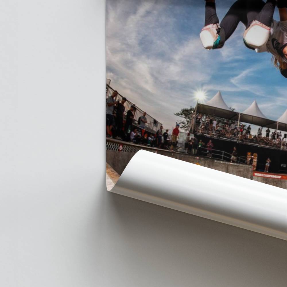 Poster Skater Aérien