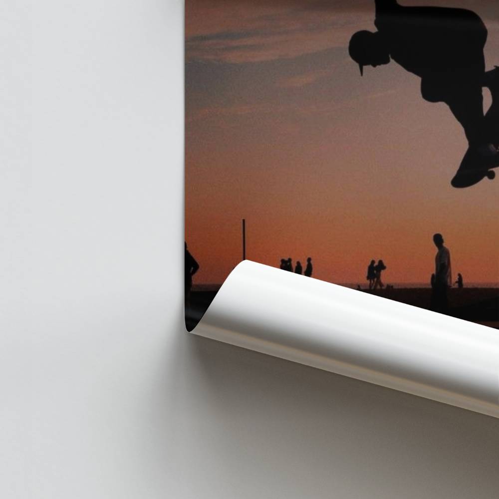 Poster Sunset Skater