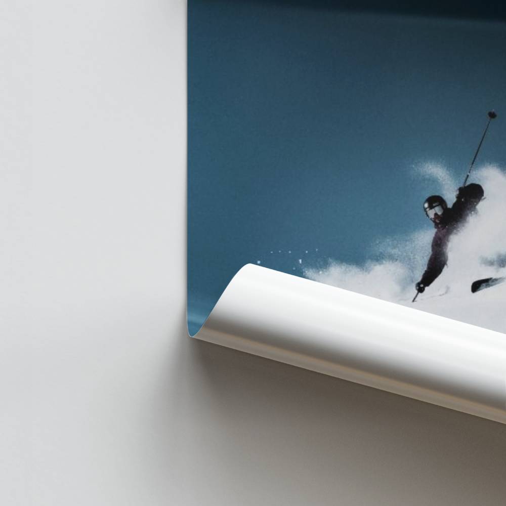 Poster Descente Époustouflante