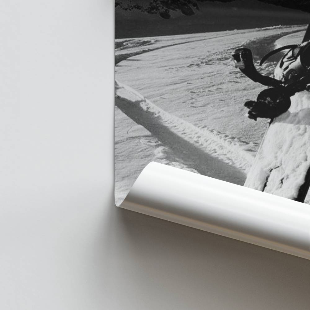 Poster Évasion Enneigée