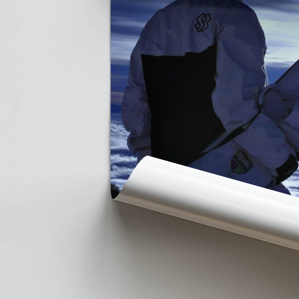 Poster Horizon Glacier