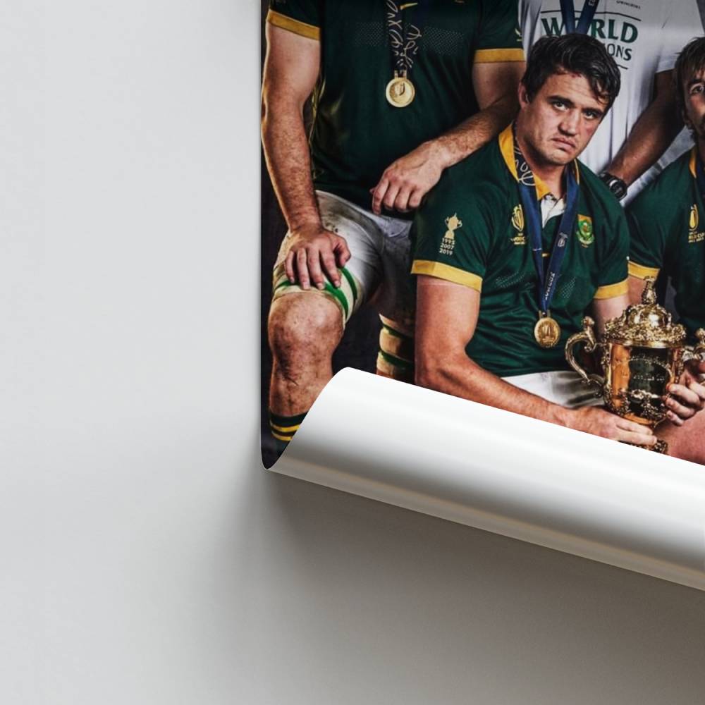 Poster Champions Rugbymen