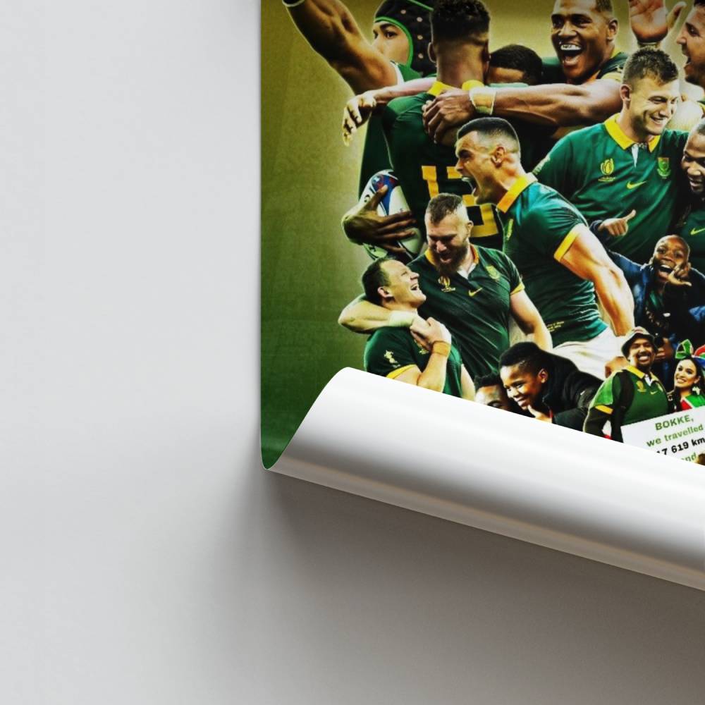 Poster Champions Springboks