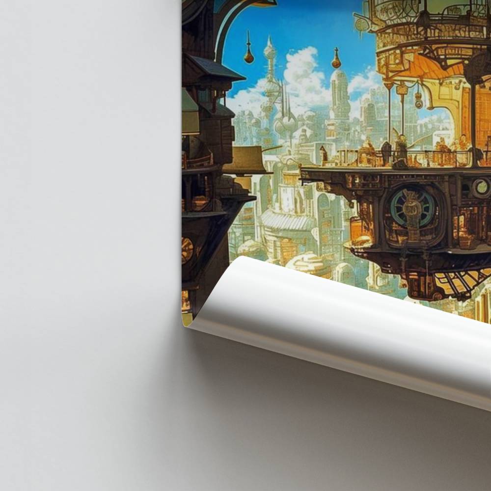 Poster Cité de Vapeur