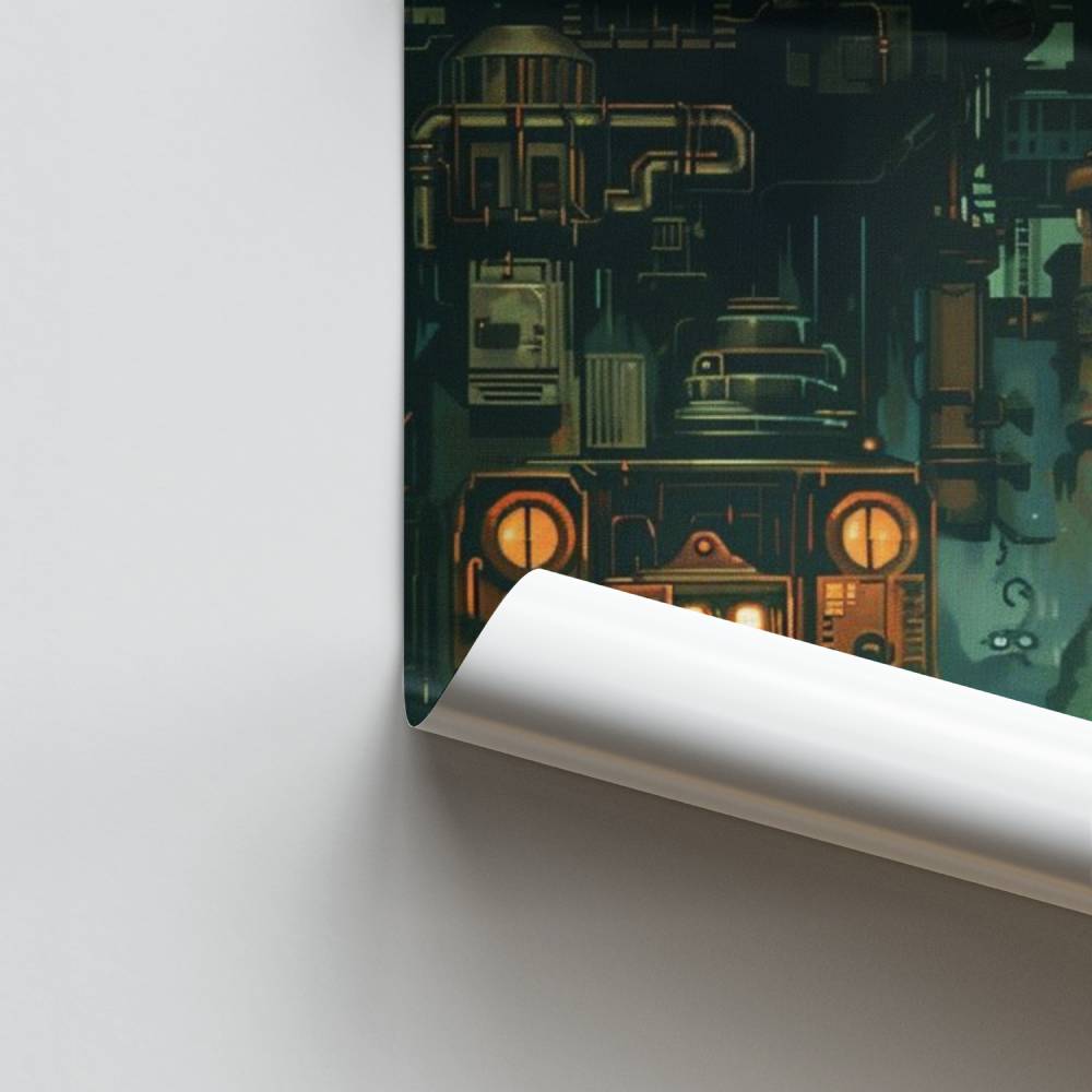 Poster Mécanique Fantaisie