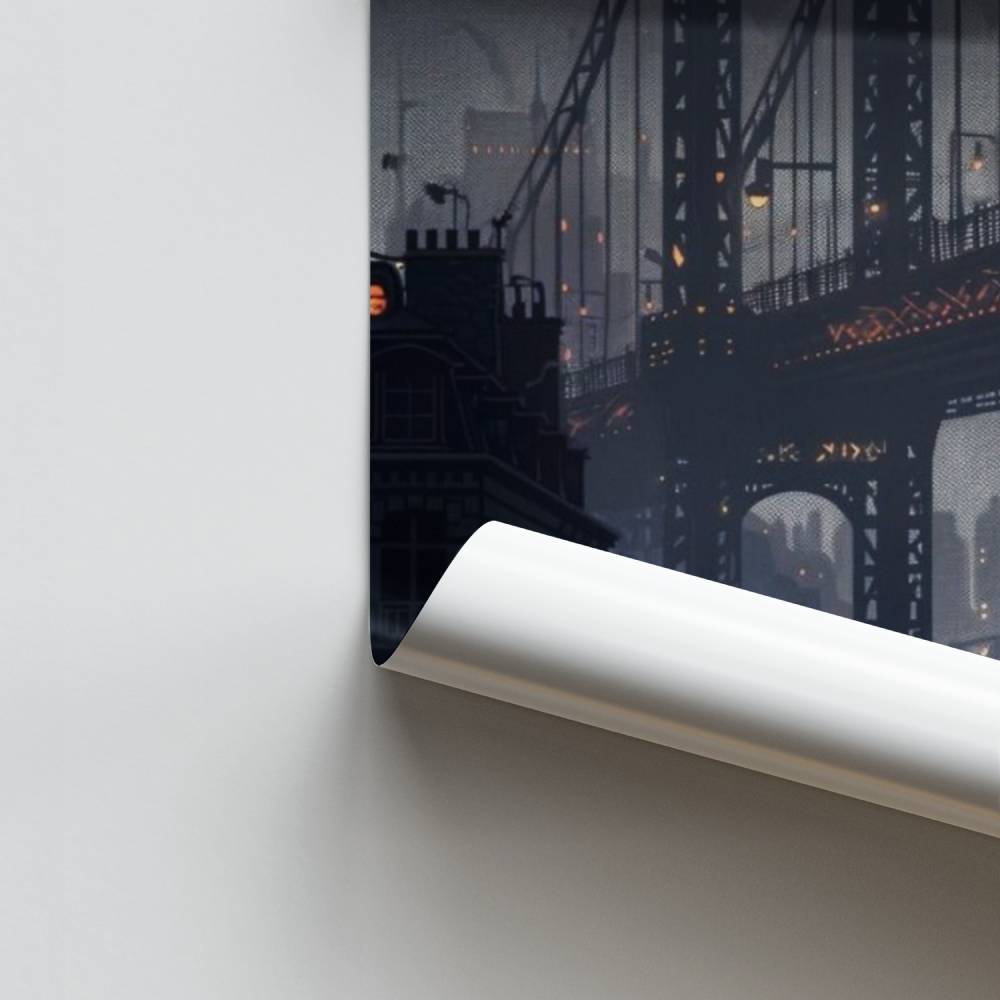 Poster Pont du Crépuscule